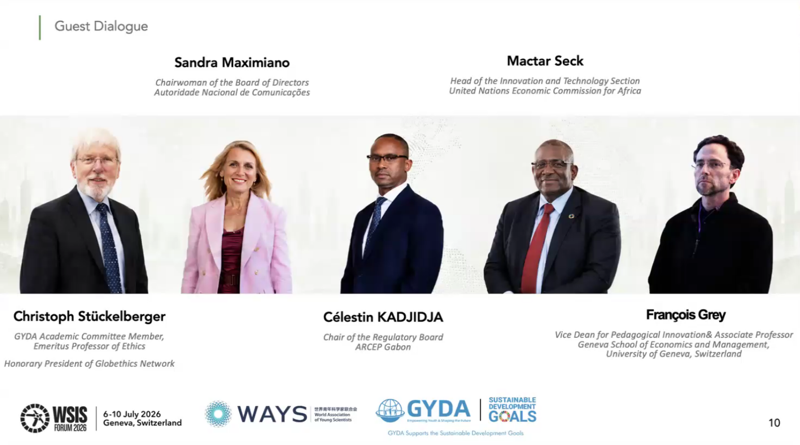Guest Speakers Panel