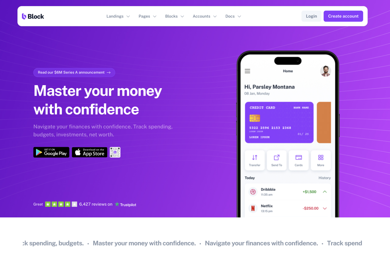 IT Services Website Template